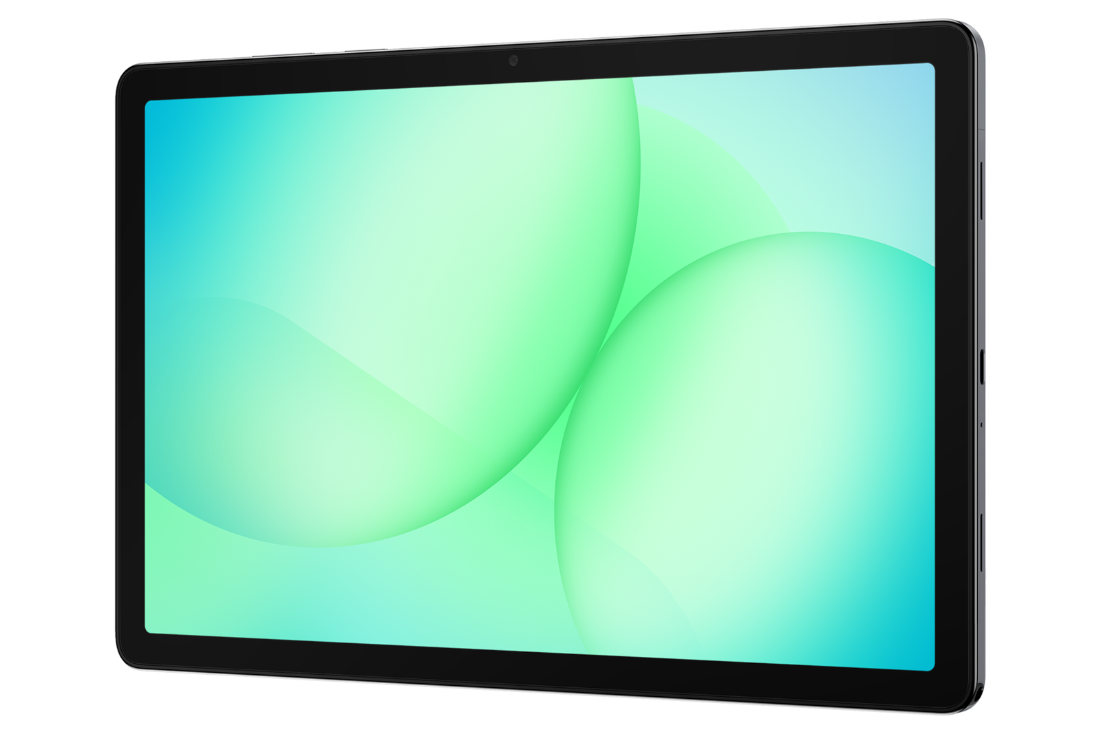 Galaxy Tab A11+ 그레이 측면 45도
