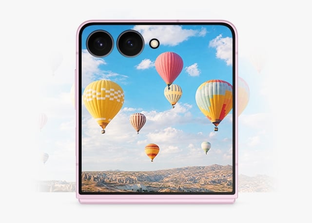 Galaxy Z Flip8 커버 화면