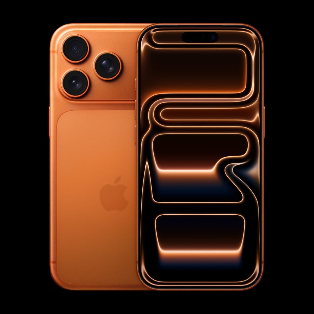 iPhone 17 Pro 코스믹 오렌지